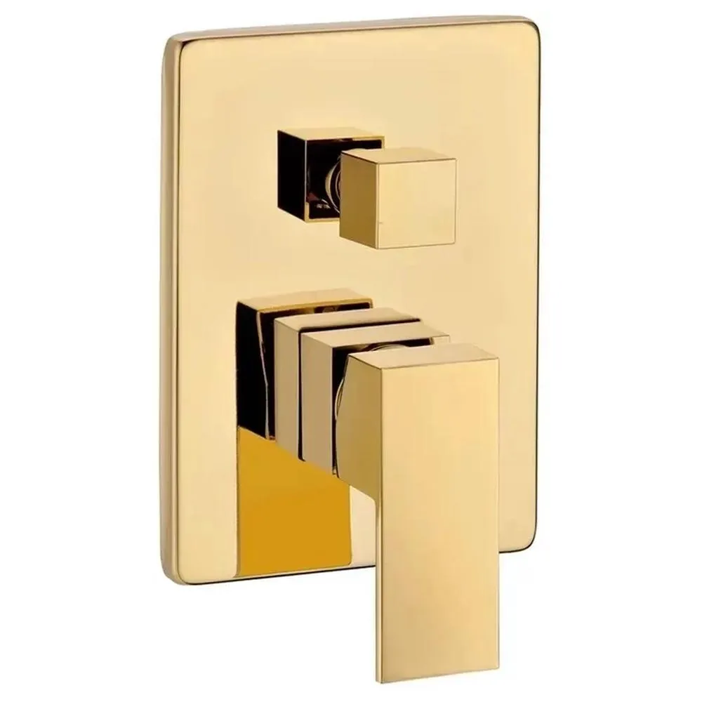 Душевая система встраиваемая Grocenberg GB5089GO-2, золото