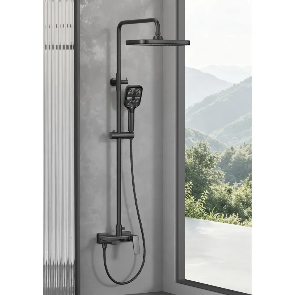 Душевая система Savol S-DG2345Q, графит