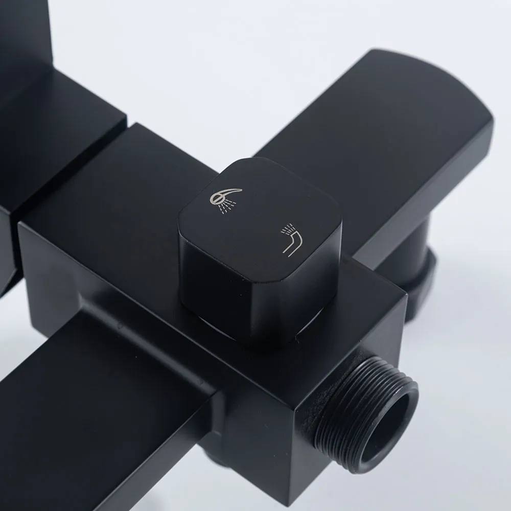 Смеситель для ванны FRAP F22802-26, черный