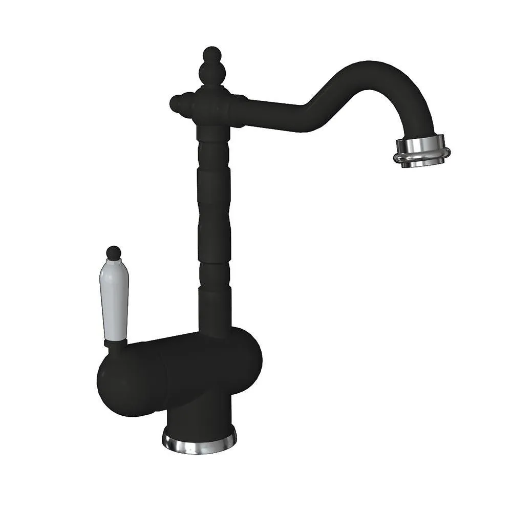 Смеситель для кухни Florentina ОДА 313.08H.1113.302, антрацит