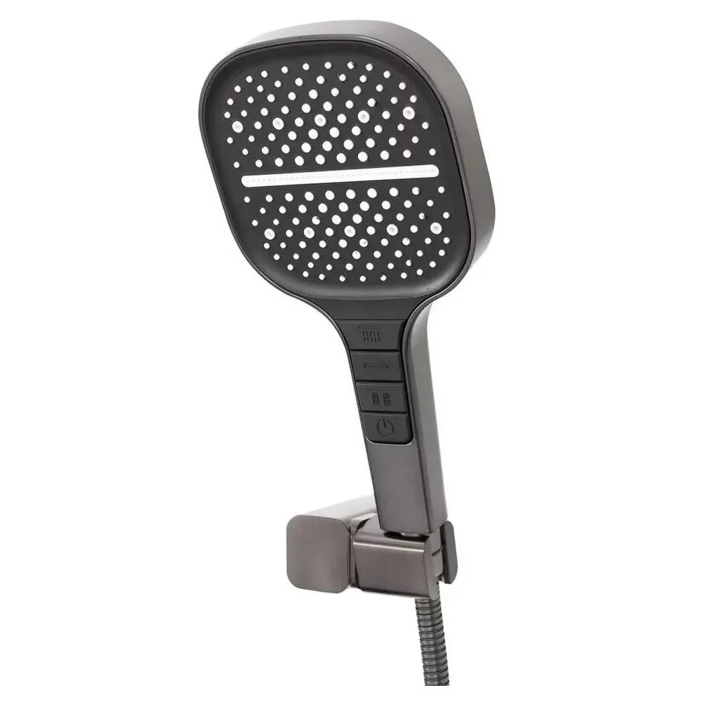 Смеситель для ванны Hansberge H4070BG, графит