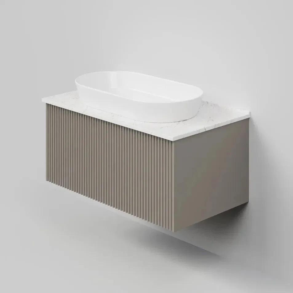 Тумба под раковину подвесная La Fenice Terra FNC-01-TER-C-80, бежевая