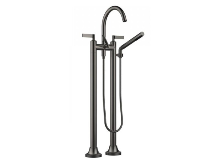 Смеситель для ванны и душа Dornbracht Vaia, Dark Platinum matt (25.943.819.99)