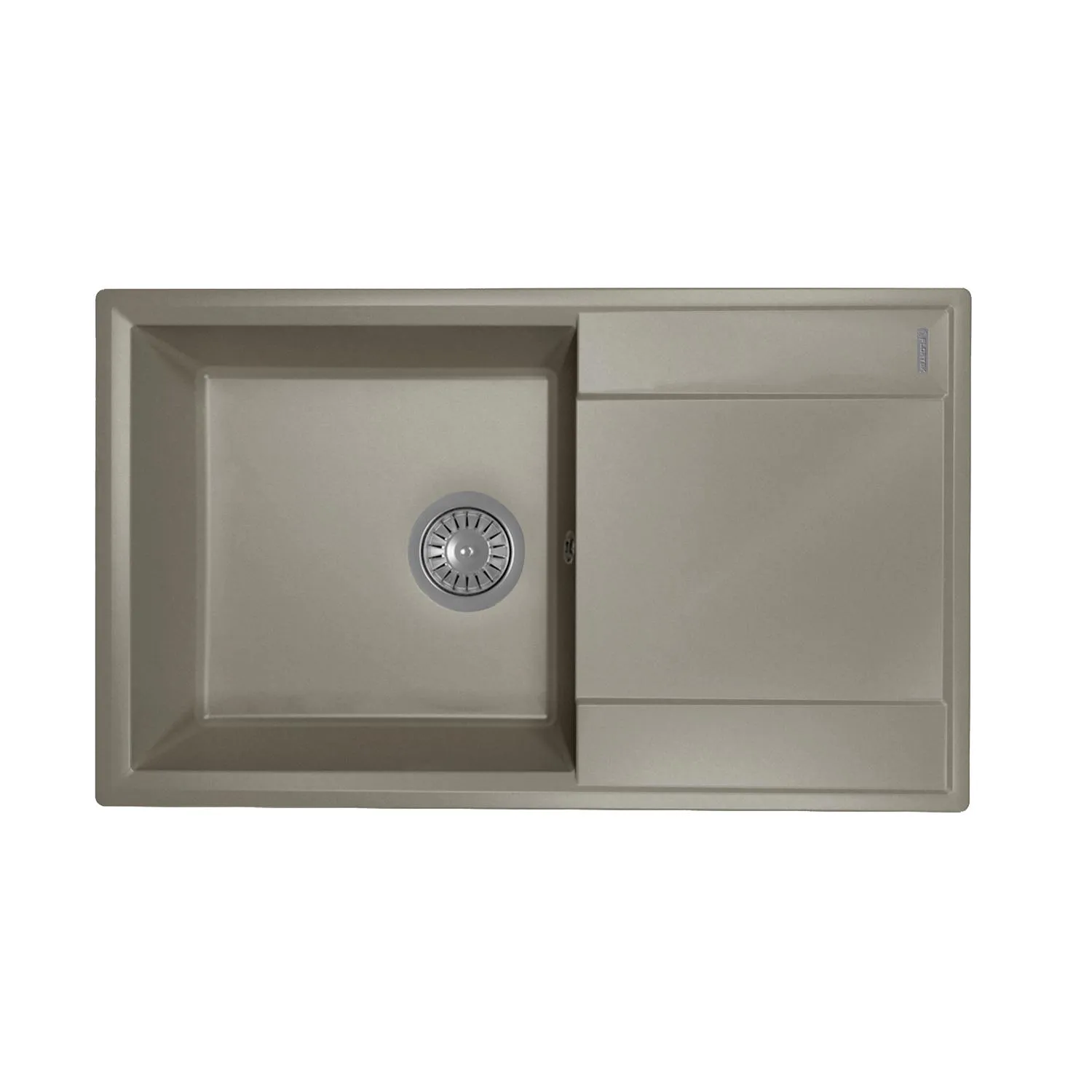 Кухонная мойка Florentina КОНСУЛ 23.020.D0840.307, серый шёлк