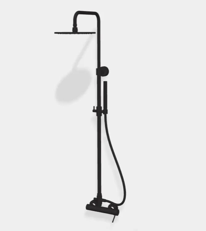 Душевая стойка Fima Carlo Frattini Shower column, черный матовый (F3035/2NS)