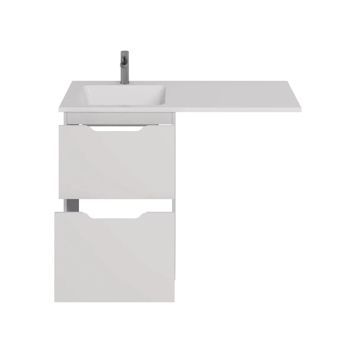 Тумба под раковину напольная Dreja Bona 60 см, белый