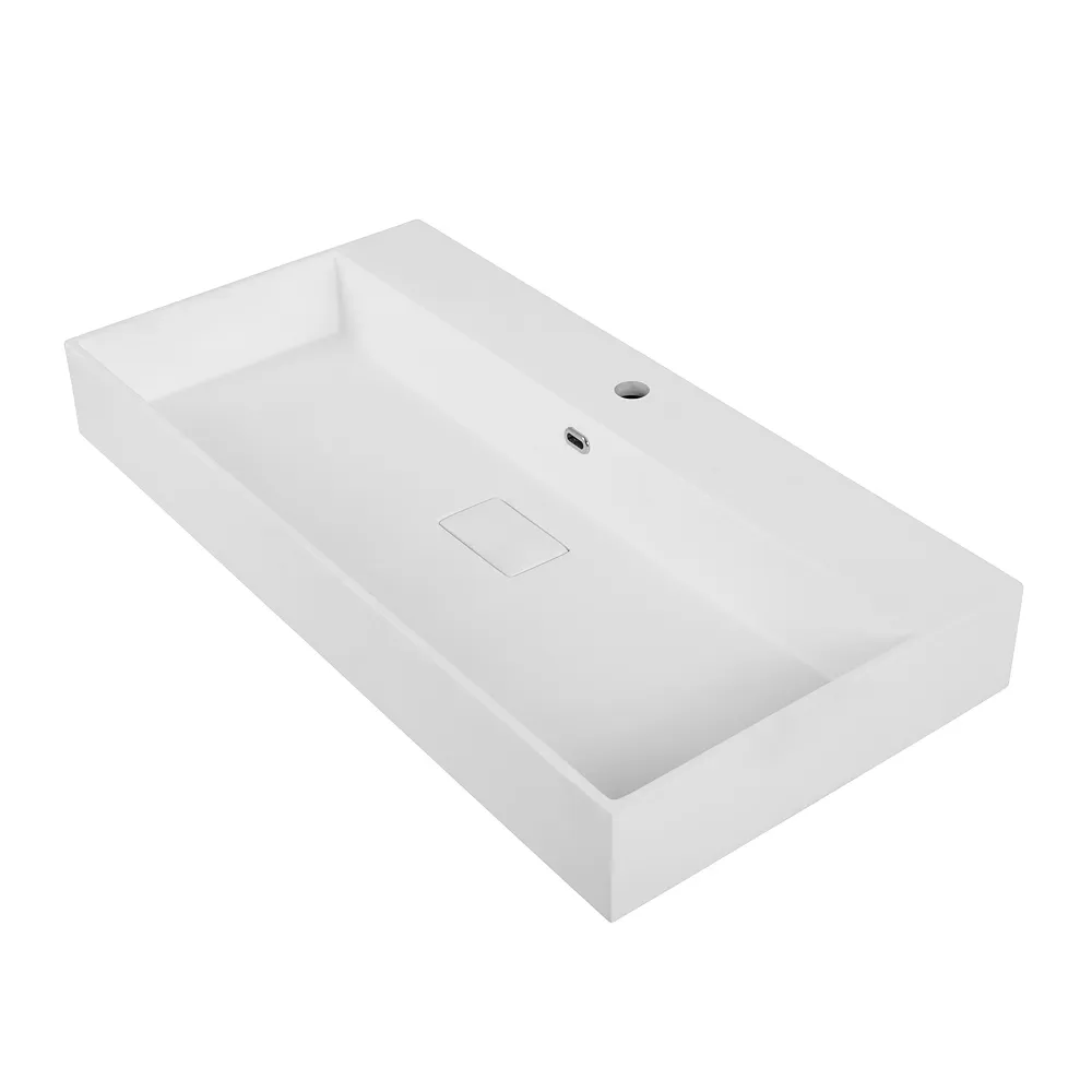 Раковина из искусственного мрамора Cezares 910х450х115 (50263)