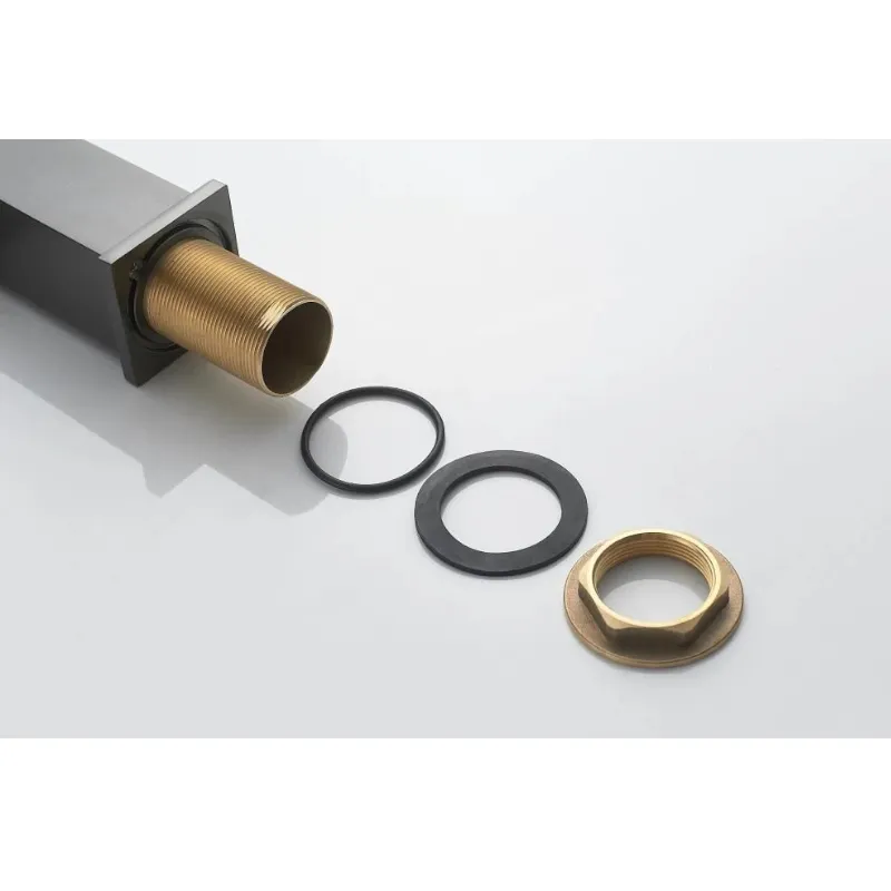 Смеситель для кухни Knotlor KN-21/GM, вороненая сталь