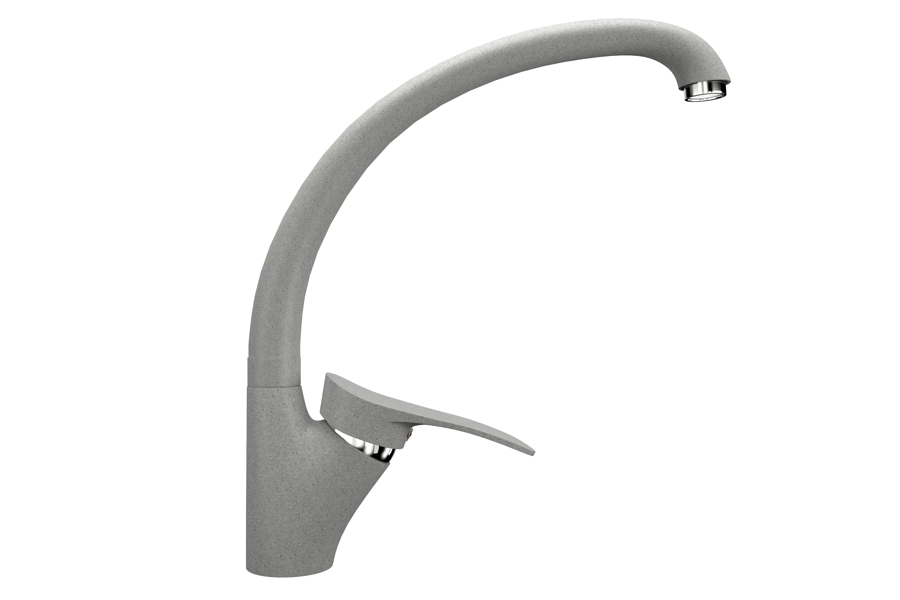 Смеситель для кухни ULGRAN Classic серый (U-001-310)