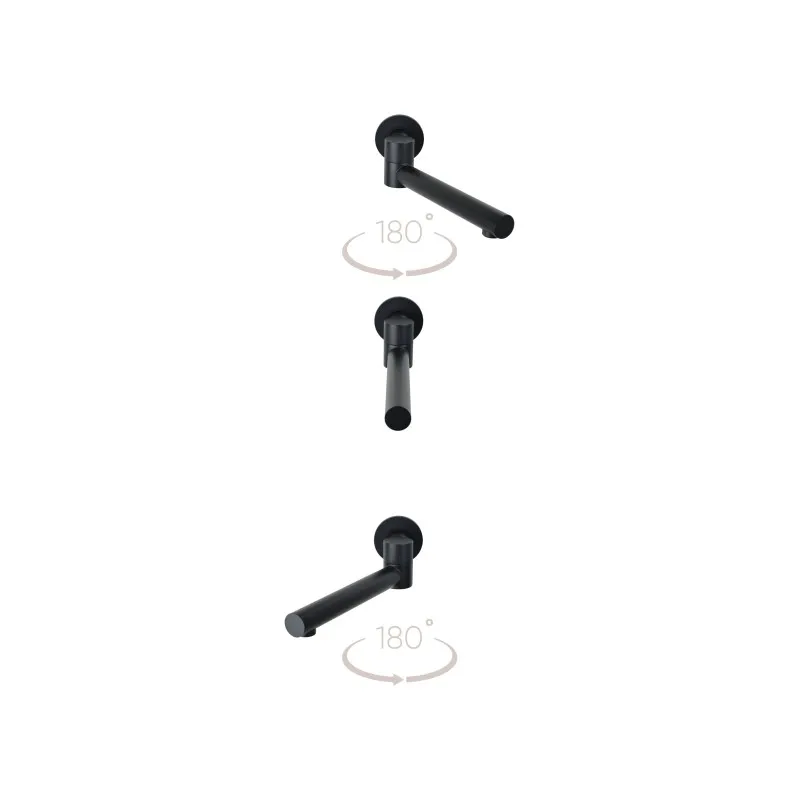 Душевая система встраиваемая Bronze de Luxe SCANDI 14582-501B, черный