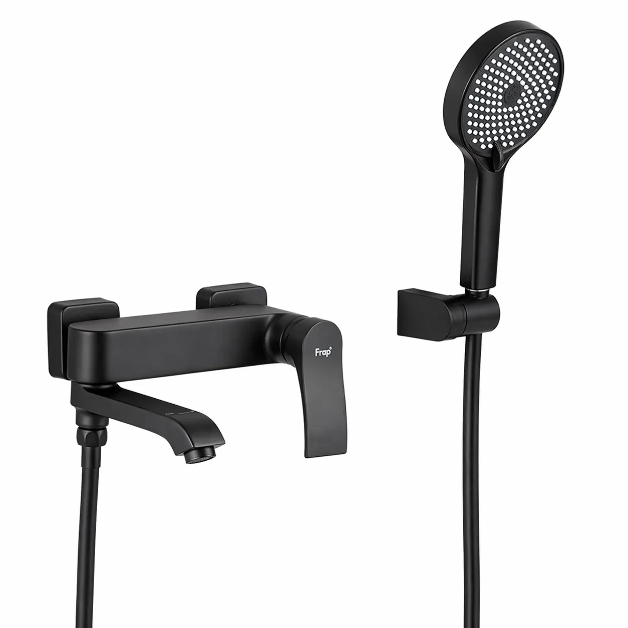 Смеситель для ванны FRAP F3275-6, черный