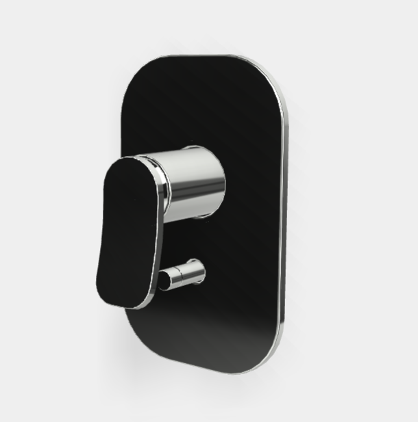 Смеситель для душа Fima Carlo Frattini Flo', с переключателем, хром (F3809X2CR)