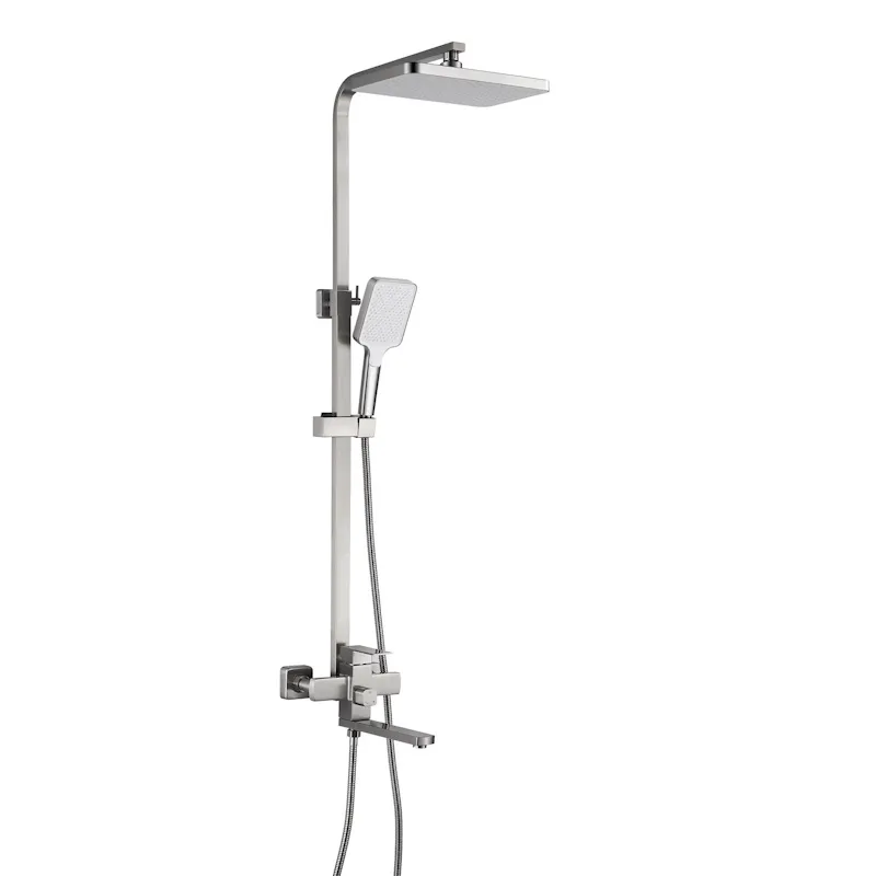 Душевая система Shevanik S7036L, сатин