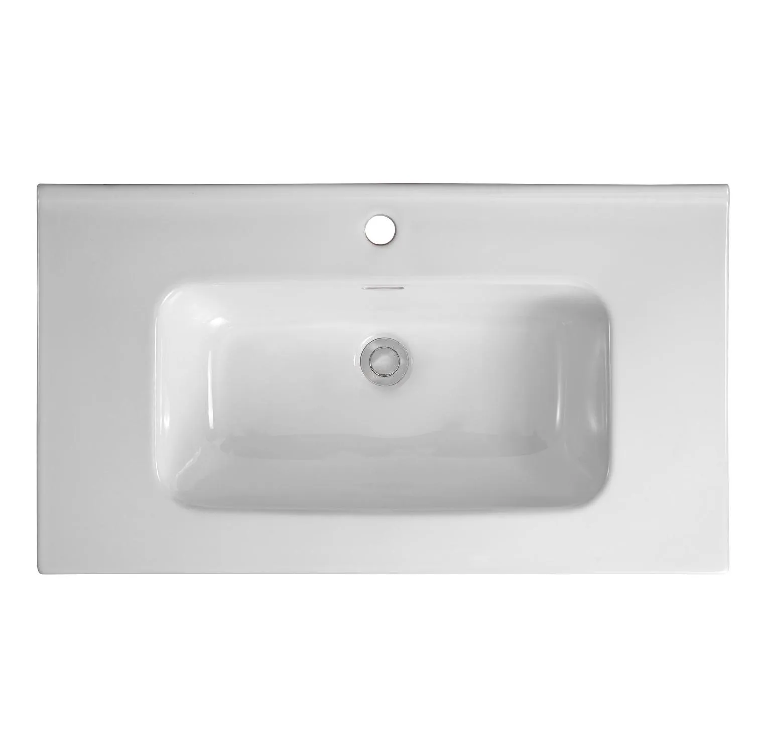 AQ77060-GS Комплект мебели: Тумба 60см ВЕГА с раковиной AQ0460-00, 2 ящика, цвет шалфей зеленый