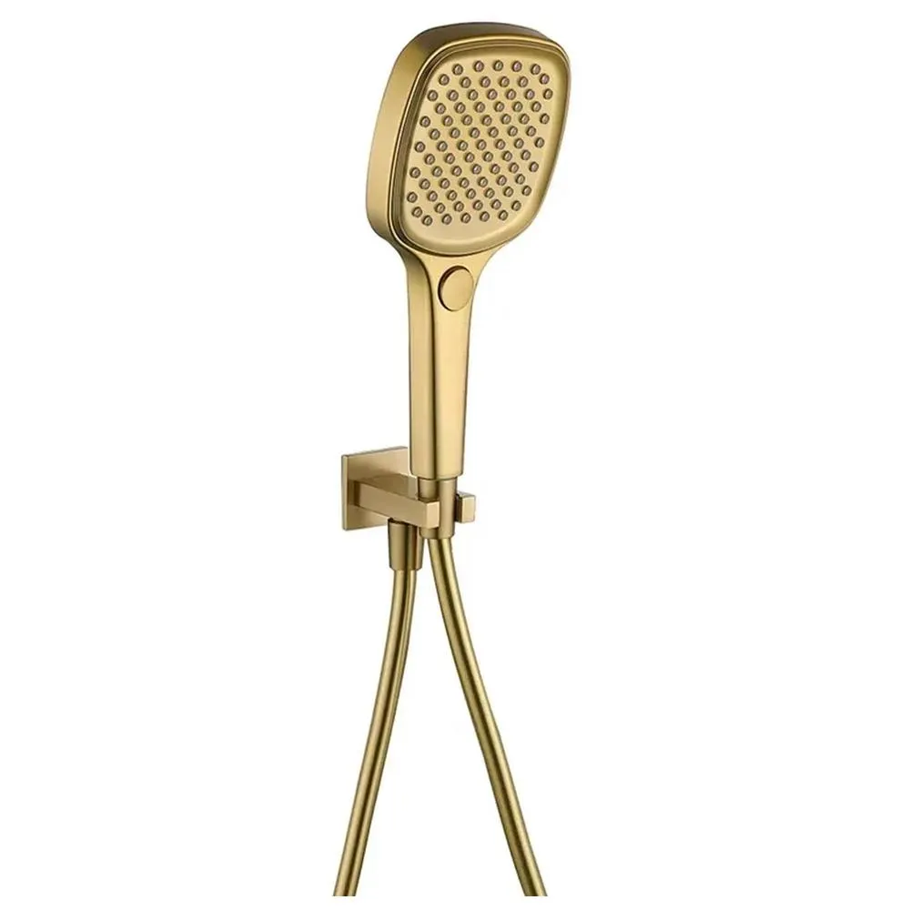 Душевая система встраиваемая Grocenberg GB5050MG, матовое золото