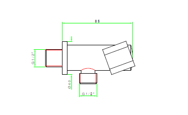 Держатель для ручного душа Nicolazzi золото (Gold, Polished Gold) (7124M GO)