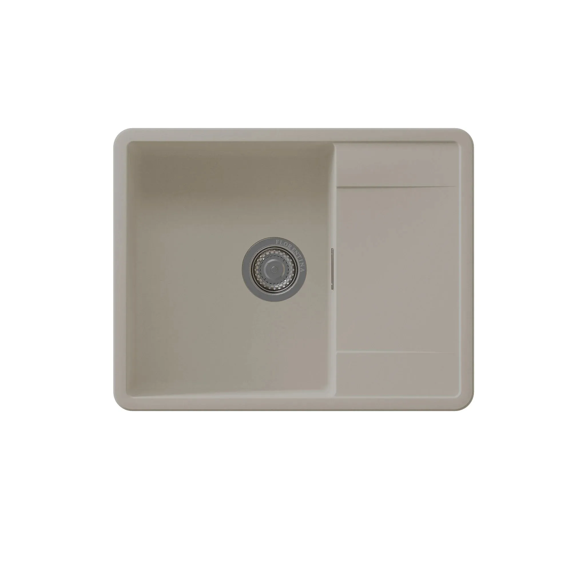 Кухонная мойка Florentina ПЬЕМОНТ 17.030.C0650.107, песочный