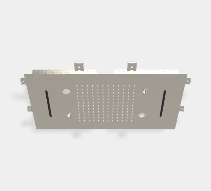 Верхний душ Fima Carlo Frattini Showerhead 700х400, брашированный никель (F2904SN)