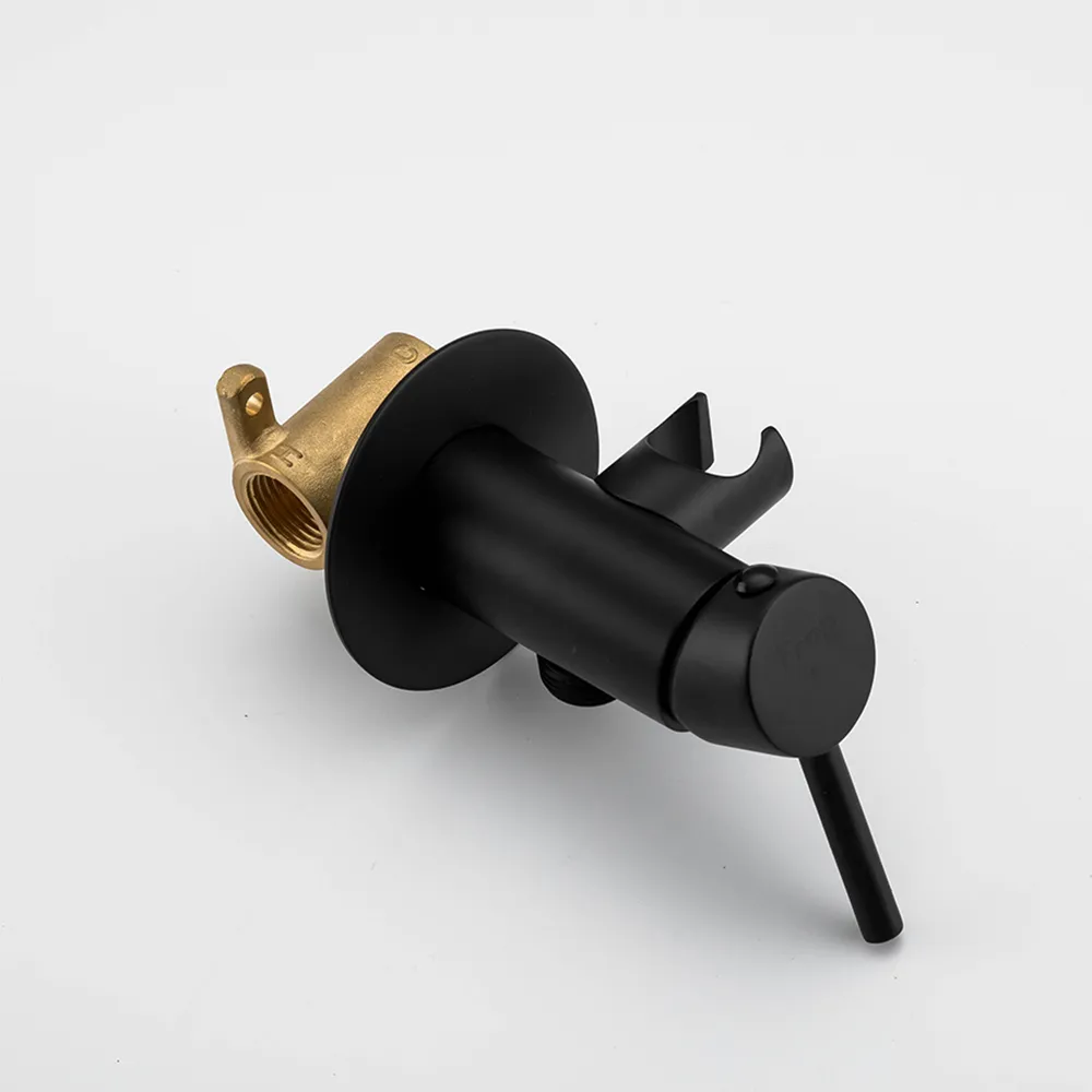 Гигиенический душ со смесителем FRAP F7505-6, черный
