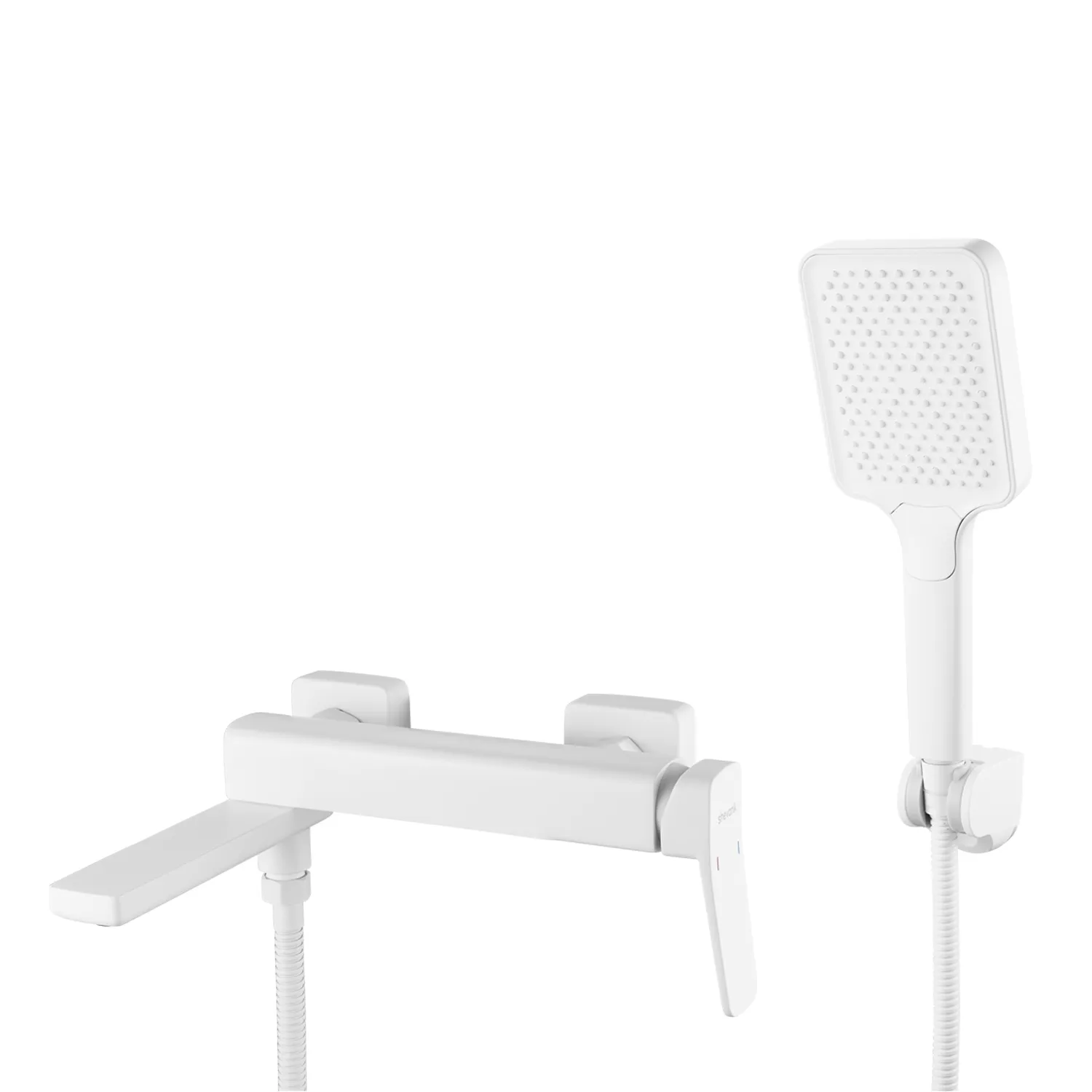 Смеситель для ванны Shevanik S9952C, белый