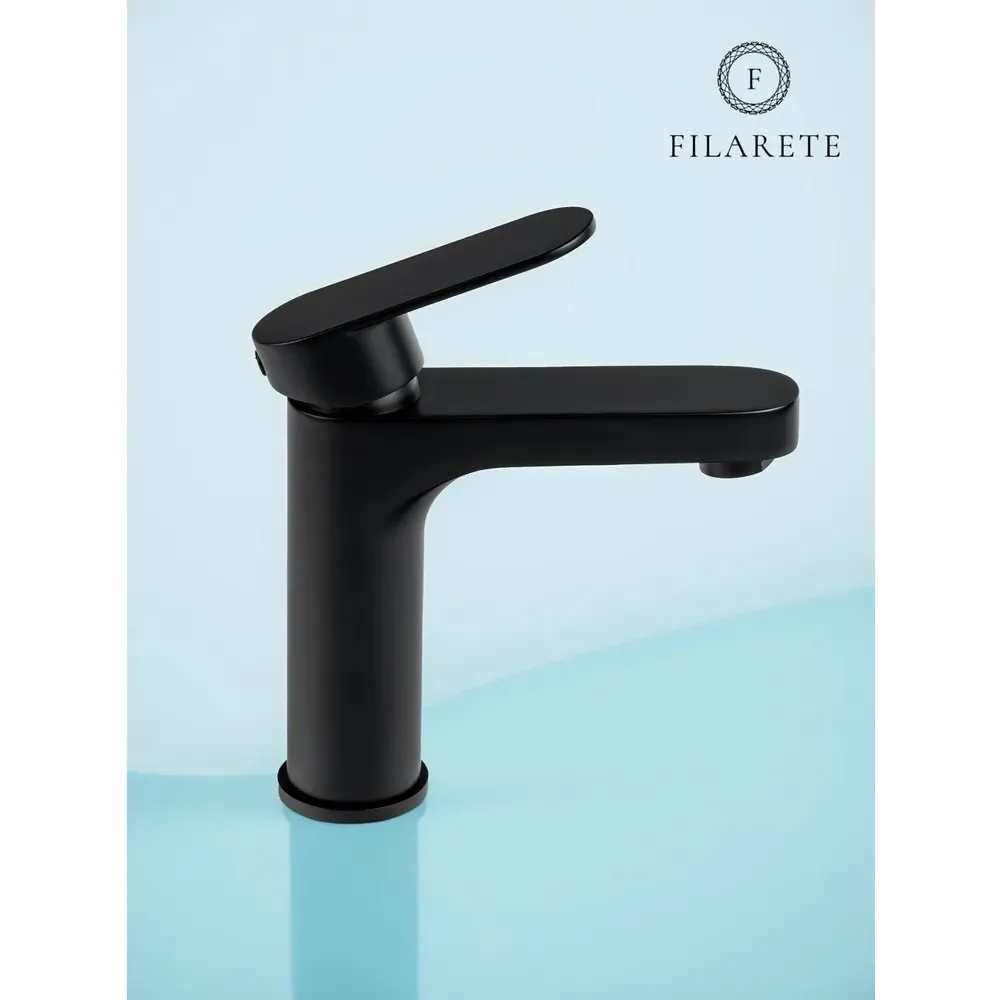 Смеситель для раковины FILARETE Retta FL5030BL, черный
