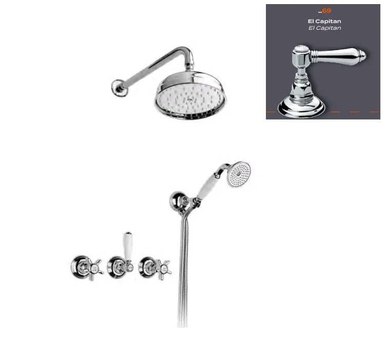 Душевая стойка Nicolazzi El Capitan, хром (1433EXT CR 69)