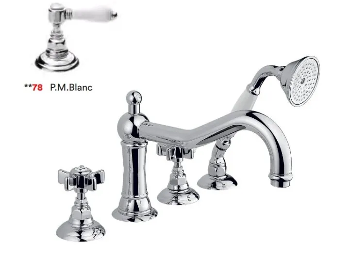 Смеситель для ванны и душа Nicolazzi P.Mont Blanc, Chrome (1449 CR 78)