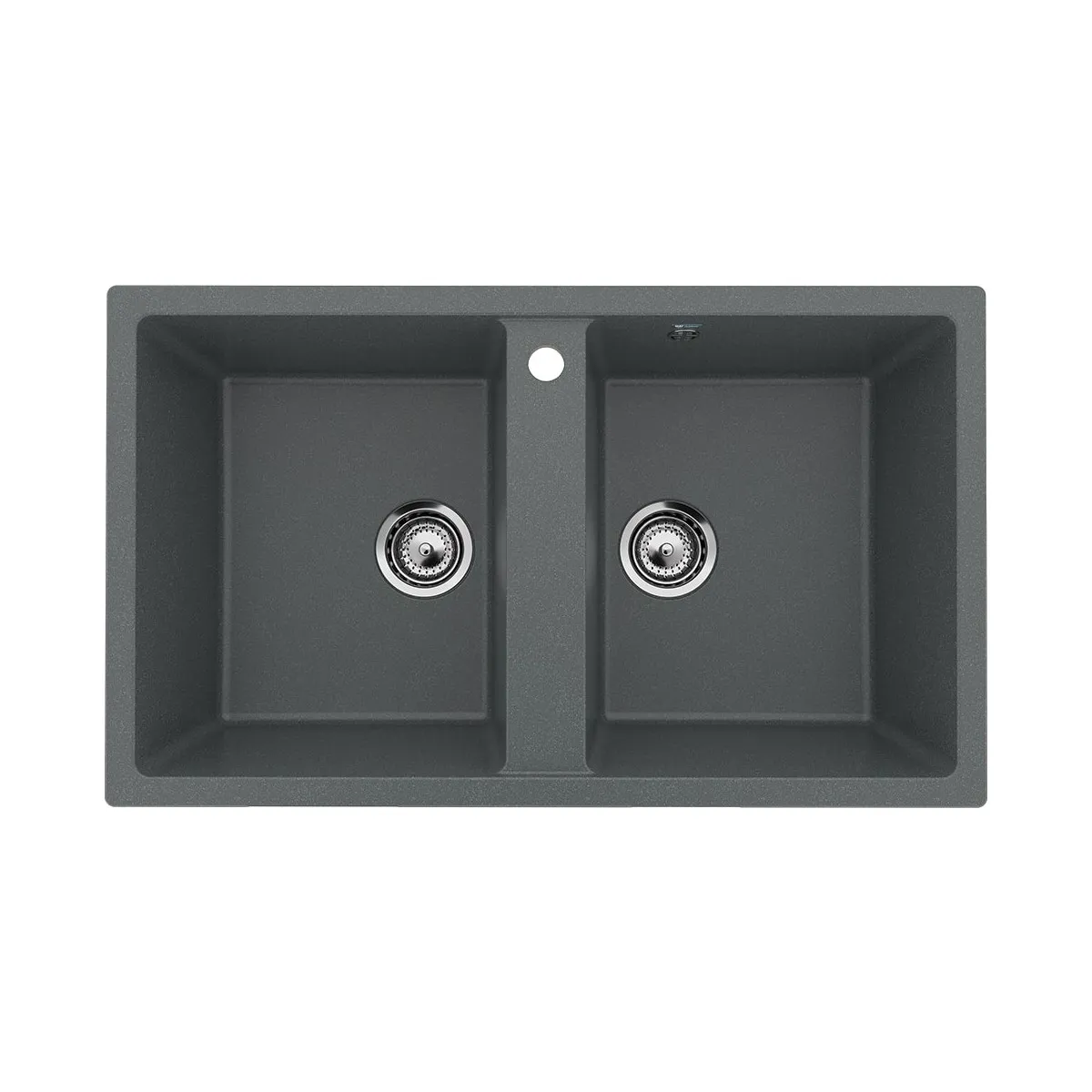 Кухонная мойка Ulgran U-708-343, антрацит