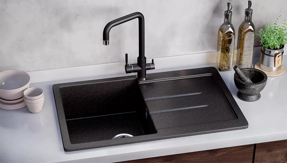 Мойка Ulgran Classic ультра-черный (U-507-344)