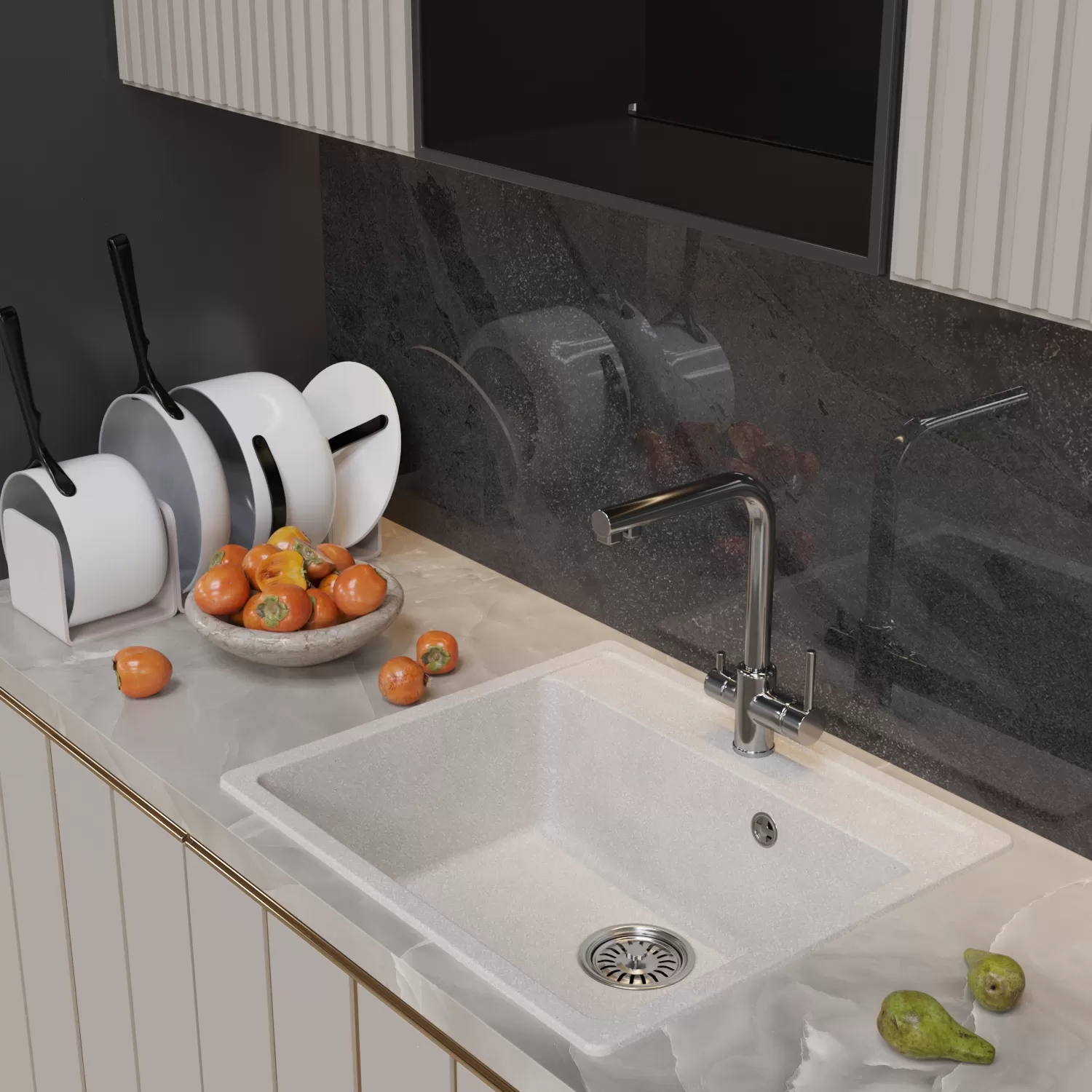 Мойка MIXLINE ML-GM15 ультра-белая  (341), 500*560*180мм NEW (551919)