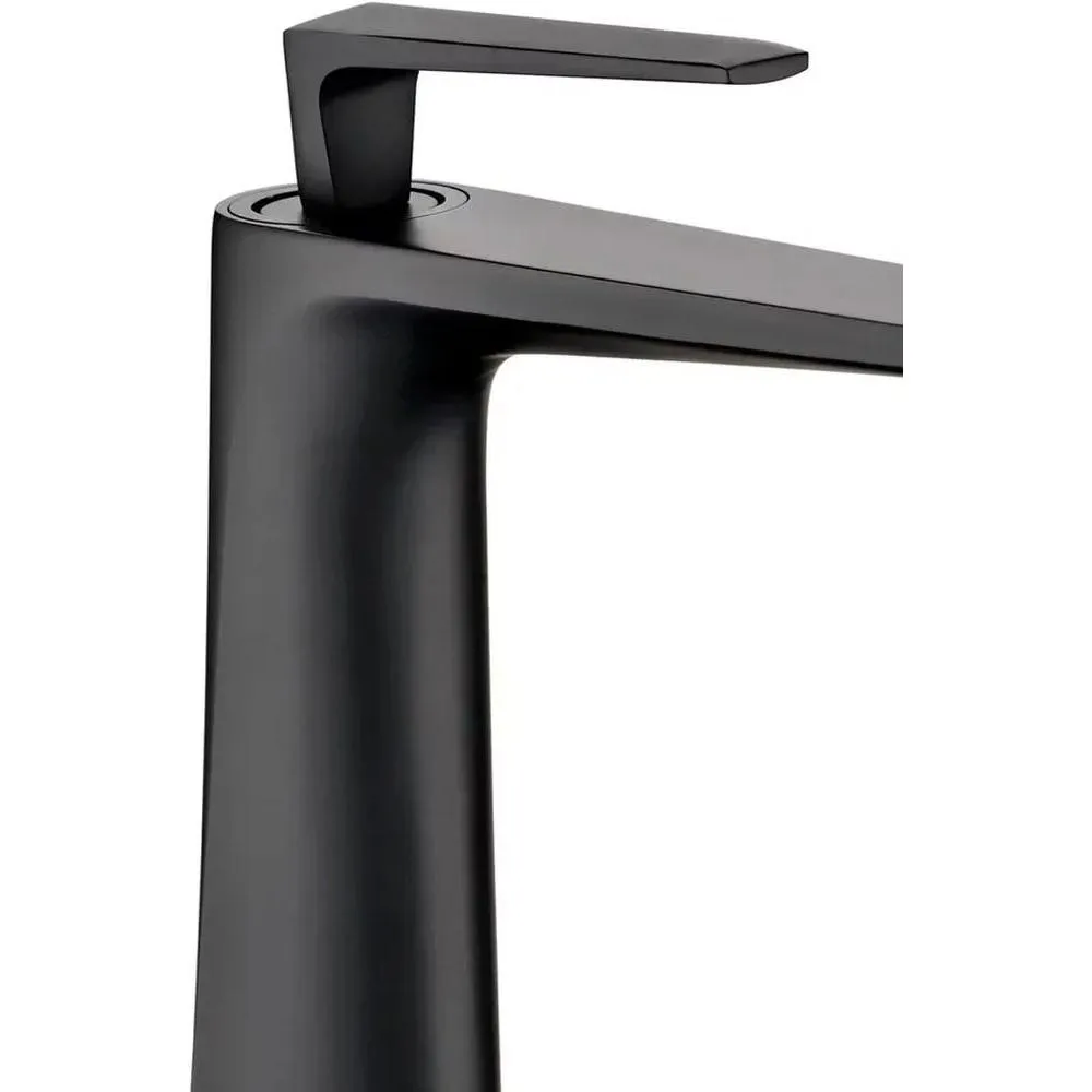 Смеситель для раковины высокий Grocenberg GB3025BL, черный