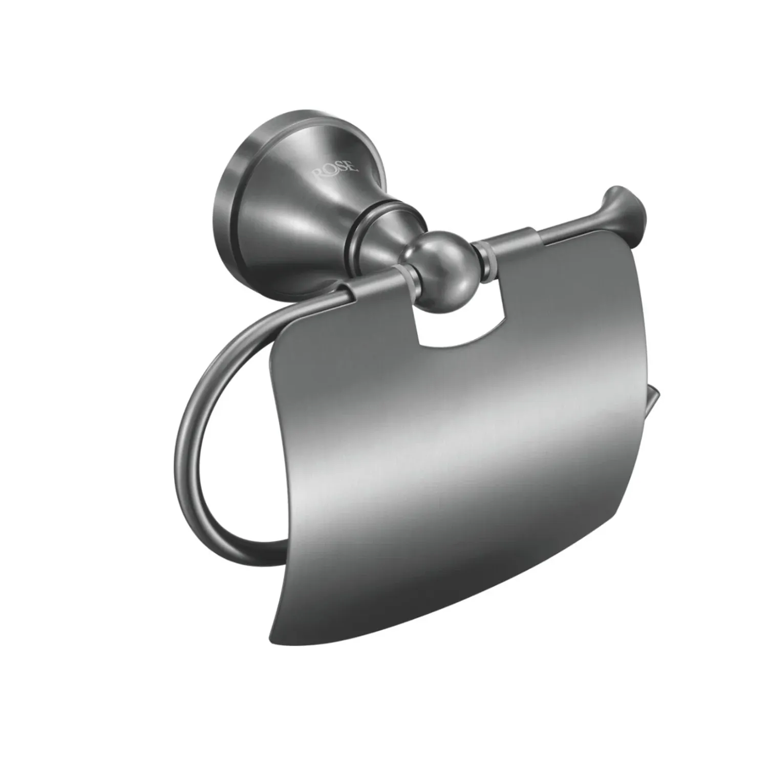 Держатель для туалетной бумаги Rose RG1905T, пепельный