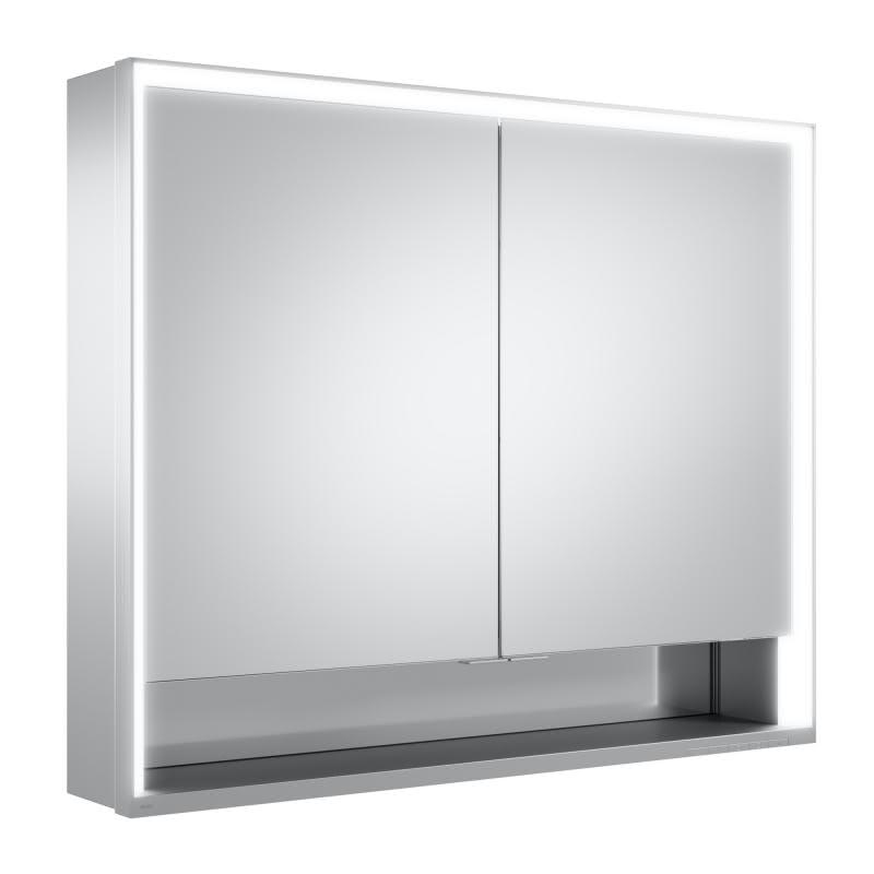 Зеркальный шкаф с подсветкой 800х735х165 мм Keuco Royal Lumos, для монтажа на стене (14302171301)