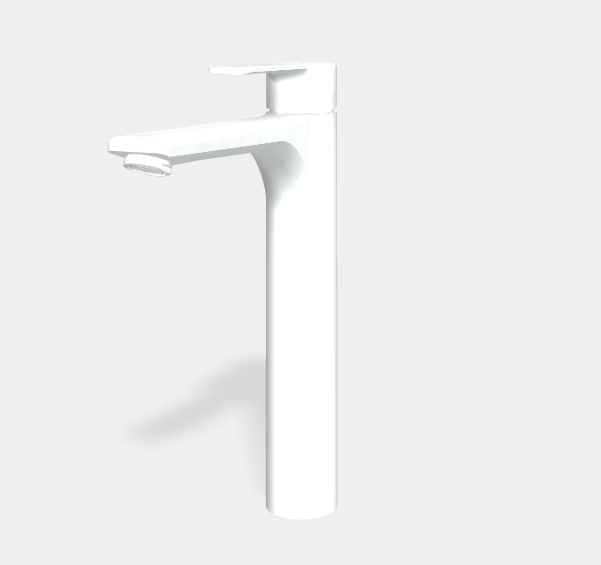 Смеситель для раковины Fima Carlo Frattini Mast, белый матовый (F3131/HBS)