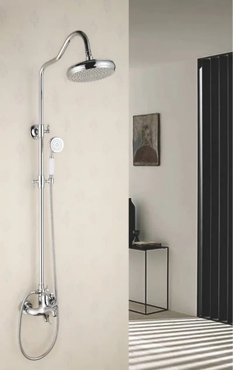 Душевая система Rose R0136, хром