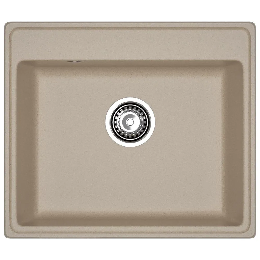 Кухонная мойка GranFest VERTEX 580, песочный