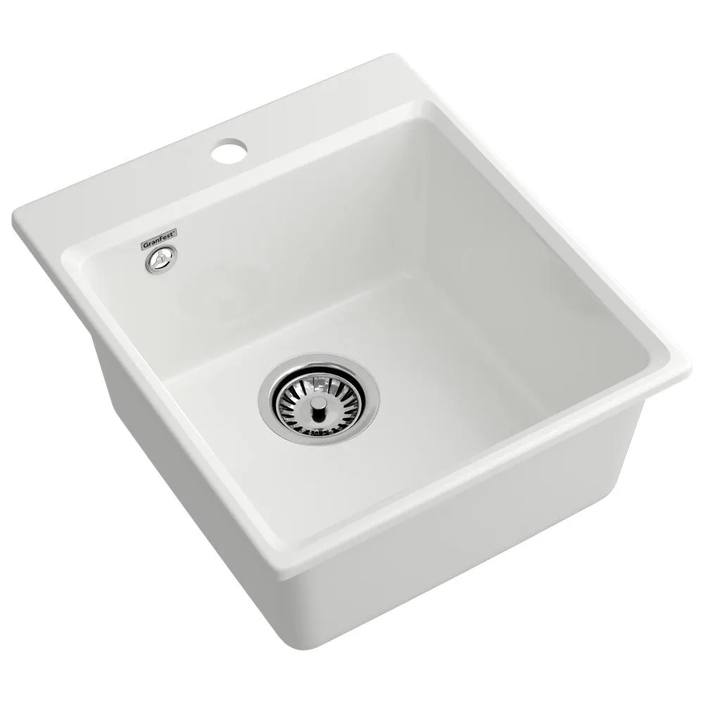 Кухонная мойка GranFest GF-LV-420, иней