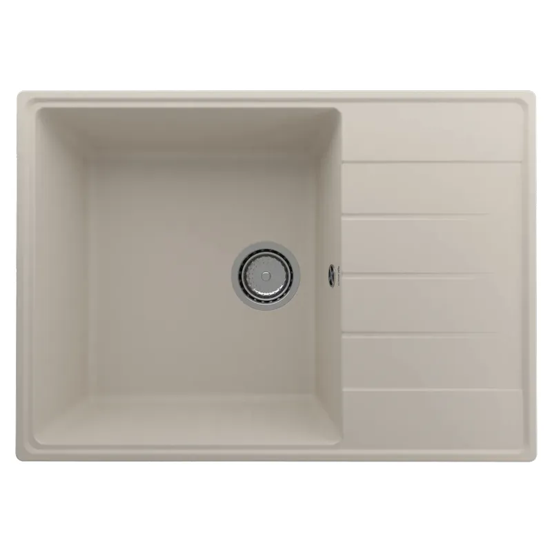 Кухонная мойка Ulgran Quartz Prima 700-02, лен