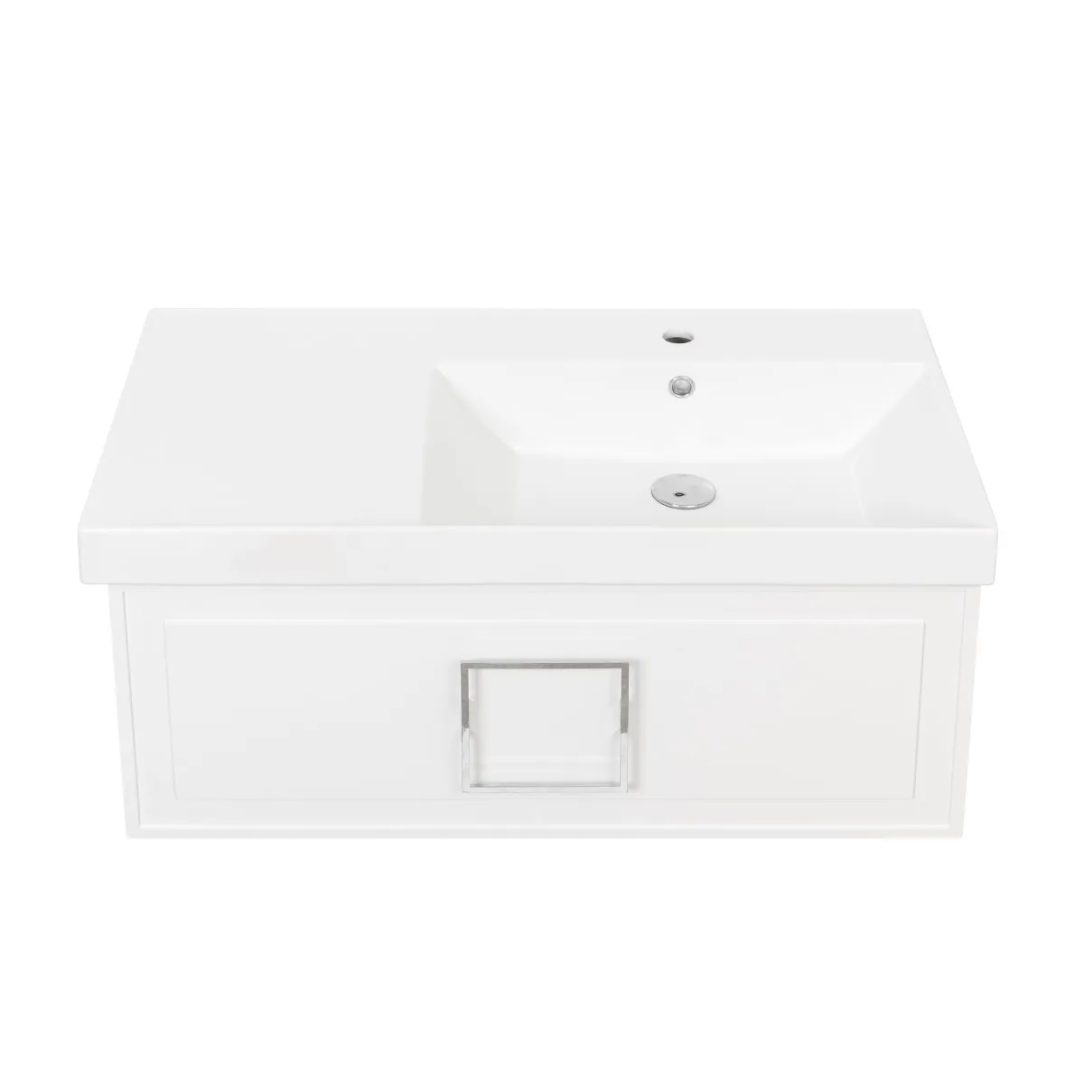 Тумба под раковину подвесная La Fenice Cubo FNC-01-CUB-B-90, белая