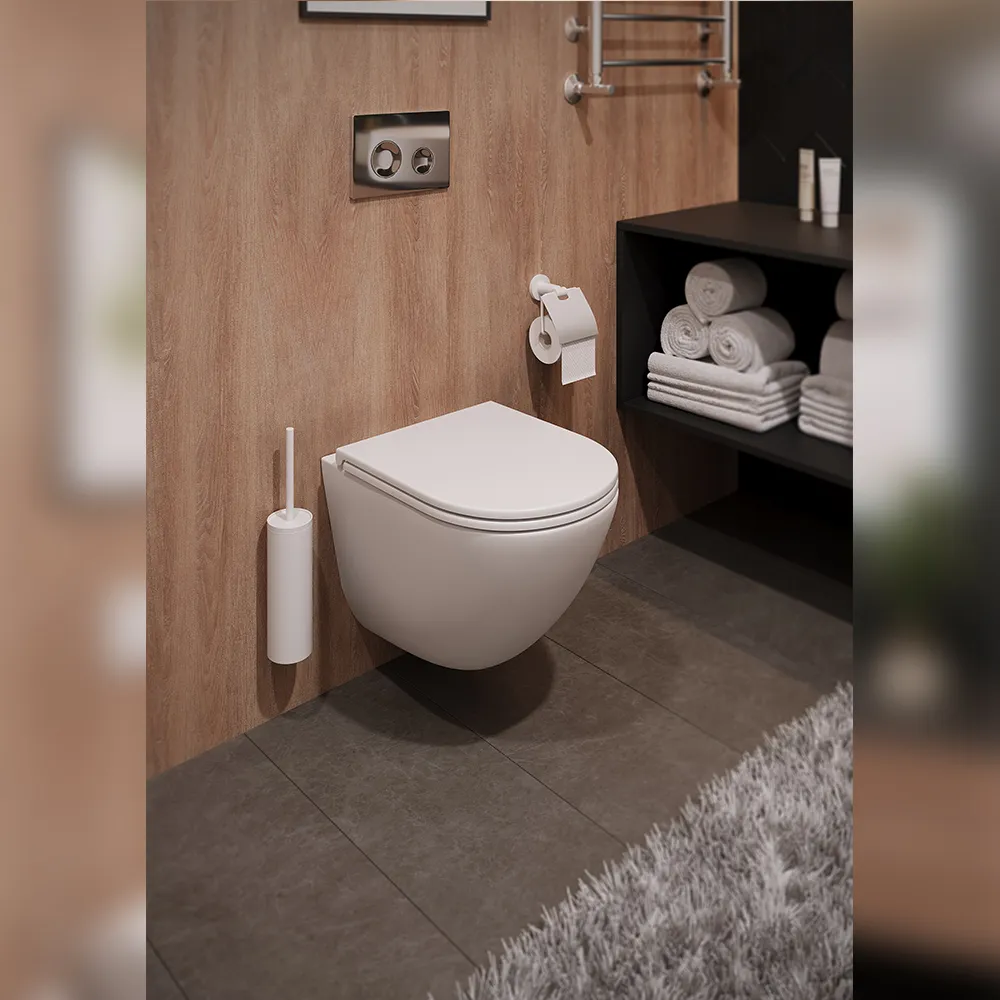 Унитаз подвесной Terminus Аврора (Торнадо 3.0) 01WM49x36W, белый