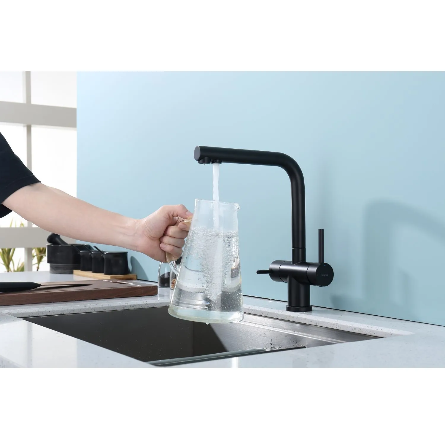 Смеситель Splenka для кухни с подключением к фильтру питьевой воды (S70.61.06)