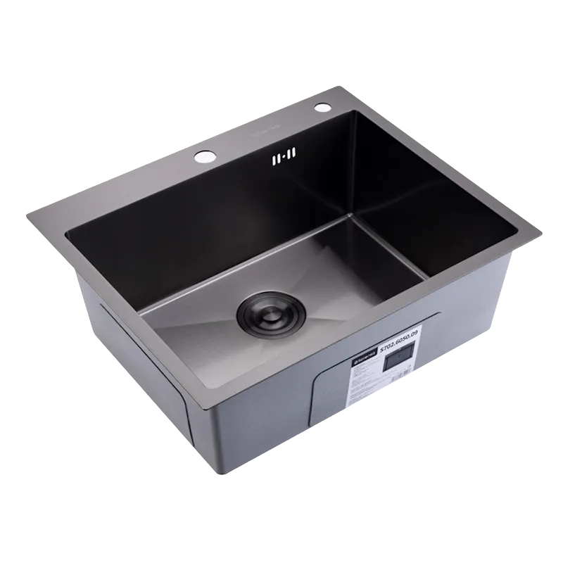 Кухонная мойка Splenka S702.6050.09, графит