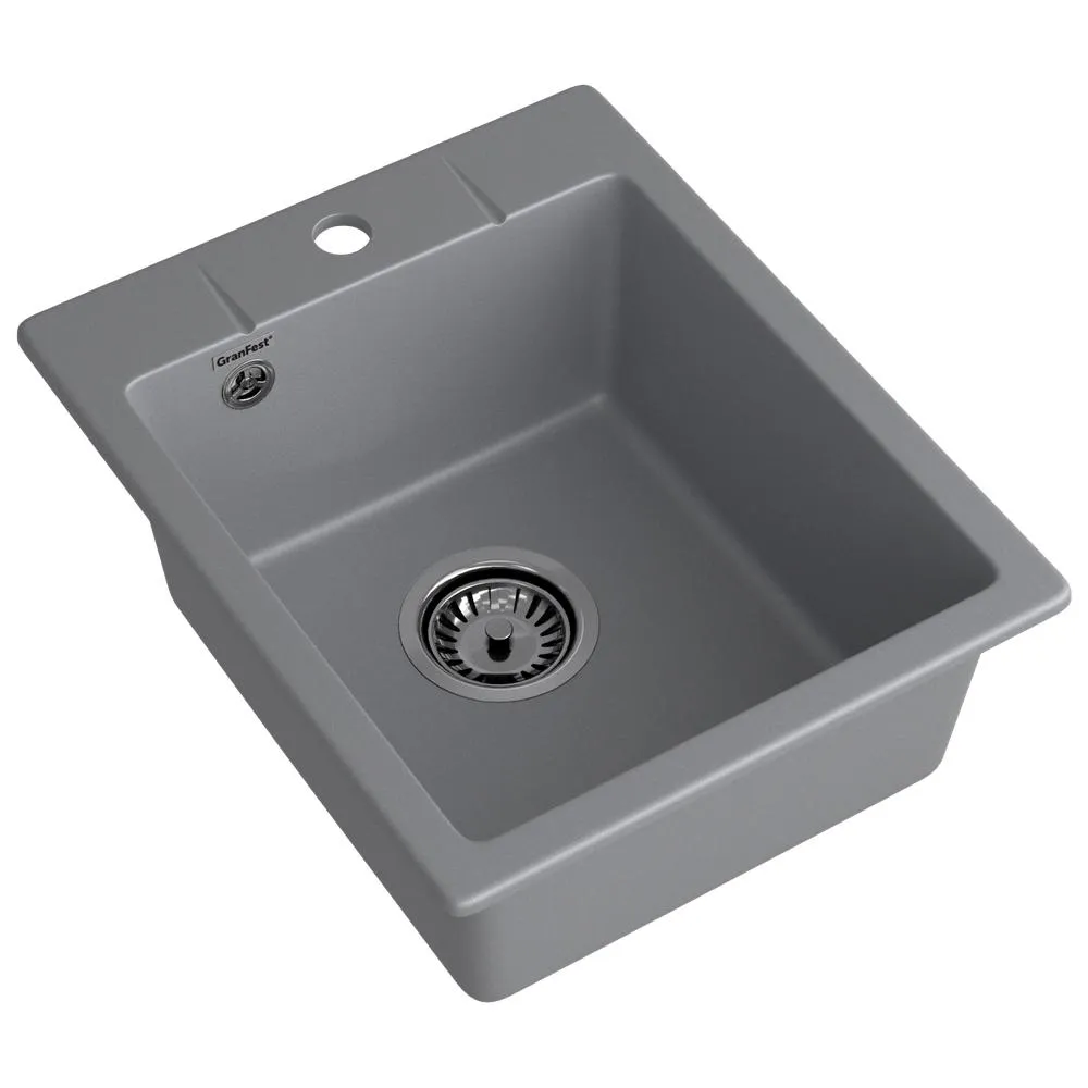Кухонная мойка GranFest URBAN 240, темно-серый