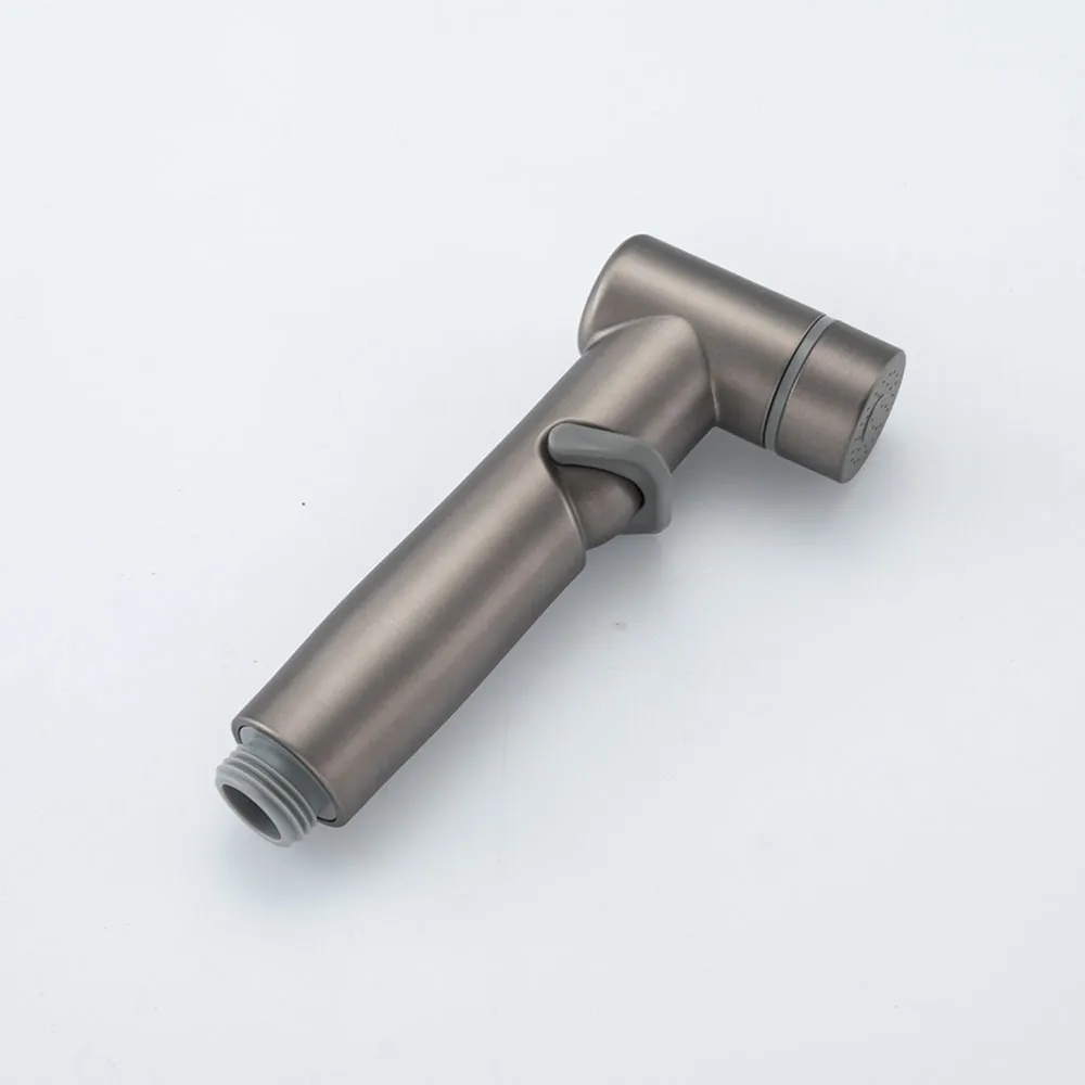 Гигиенический душ со смесителем FRAP F2085-9, оружейная сталь