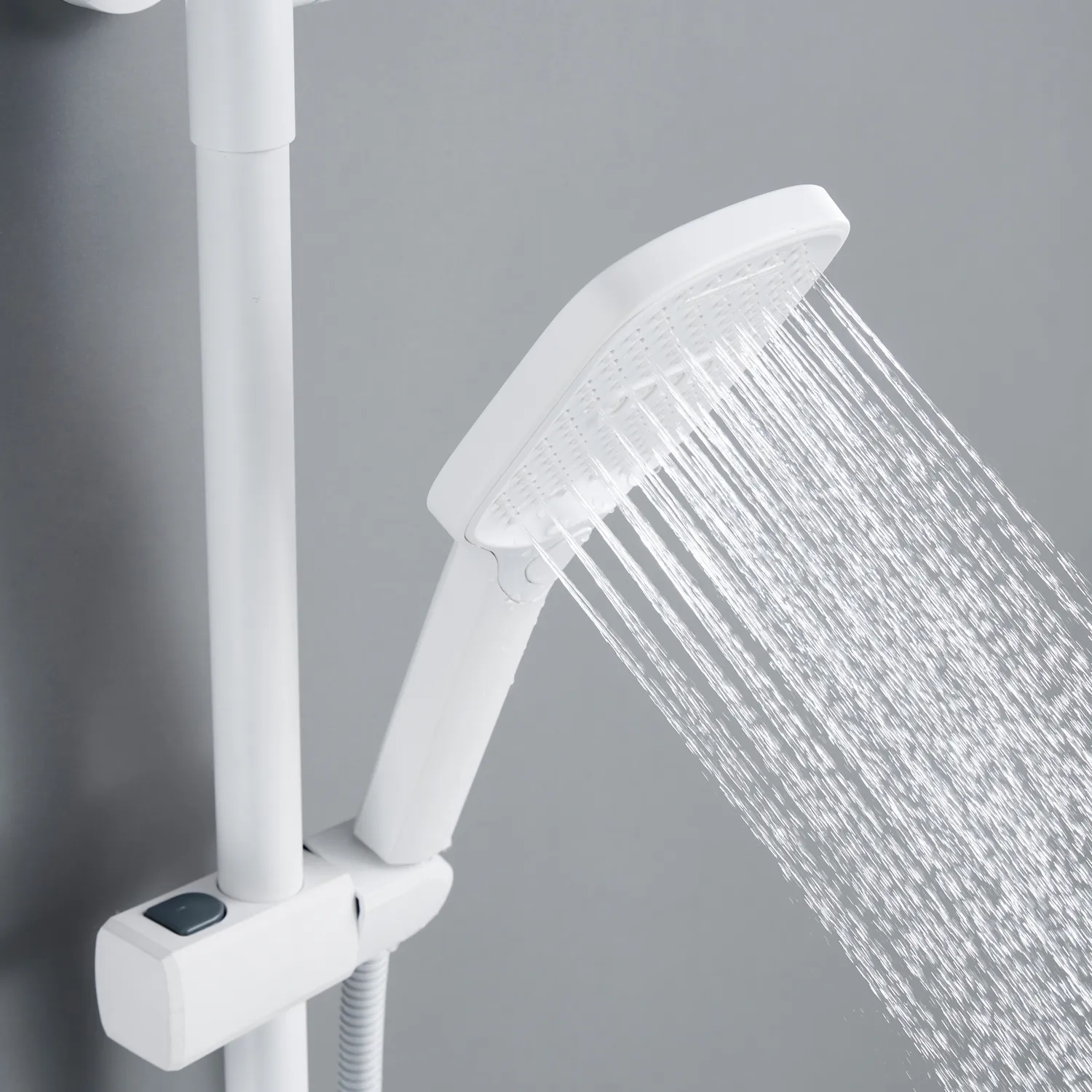 Душевая система Shevanik S4036C, белый