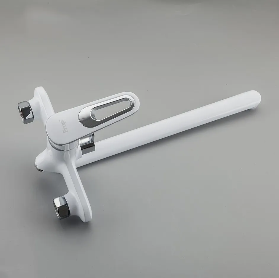 Смеситель для ванны FRAP F2249, белый