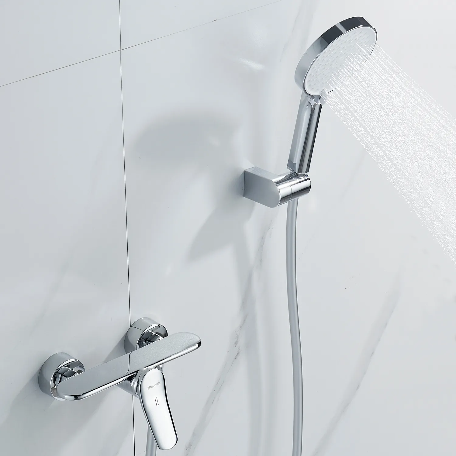 Смеситель для душа Shevanik S4716, хром