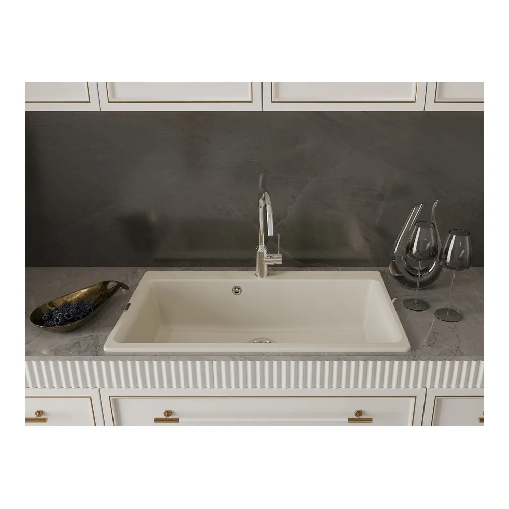 Кухонная мойка Rivelato AXEL Х-90, темно-бежевый