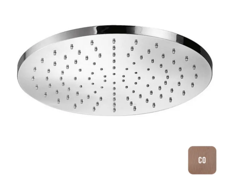 Верхний душ Almar Shower Heads Emotion, 300х300, Copper Brushed PVD (E044040.CO)
