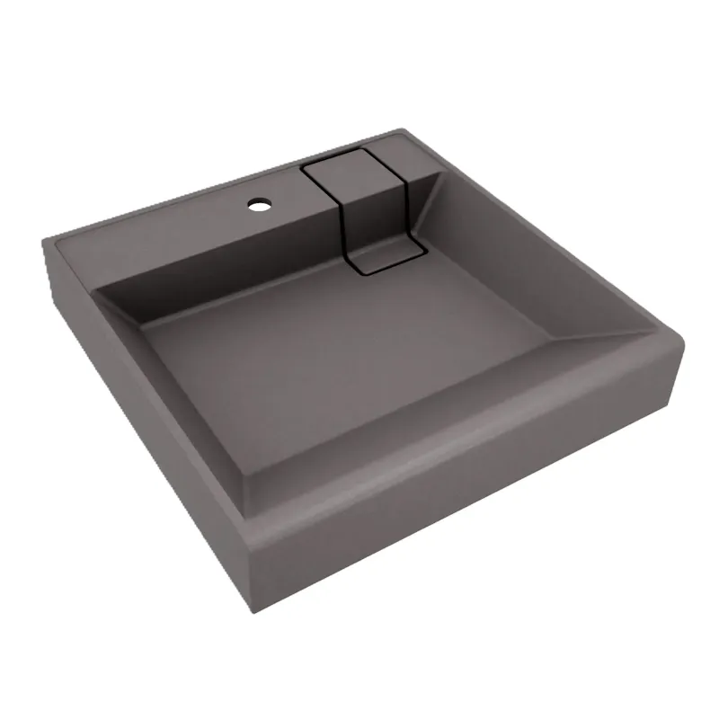 Раковина над стиральной машиной Florentina Лагуна 60 см 10.300.00600.307, серый шёлк